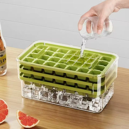 One Click Ice Cube Tray